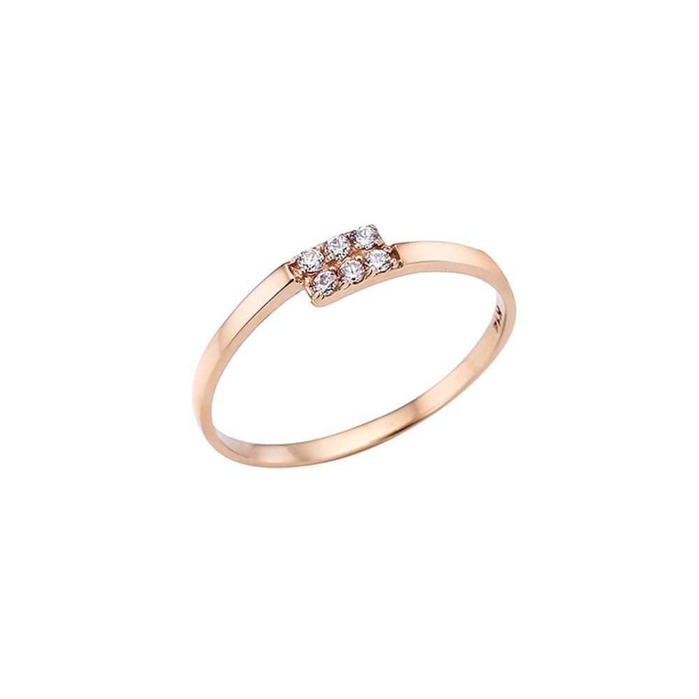 

14K Cross Cubic Ring 14K yellow gold / Size: 15