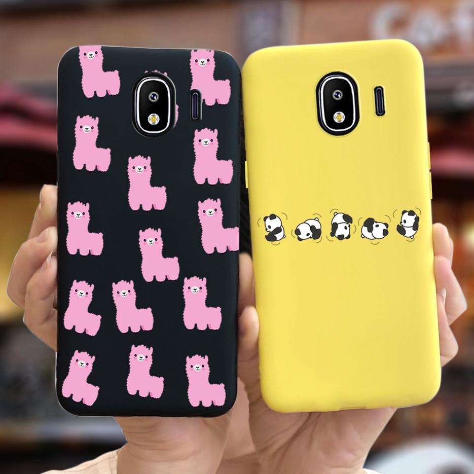 For Samsung Galaxy J4 2018 Case J400F Cute Fashion Cover Soft Silicone Case For Samsung Galaxy J4 Plus 2018 J415F J4 J4+ Fundas