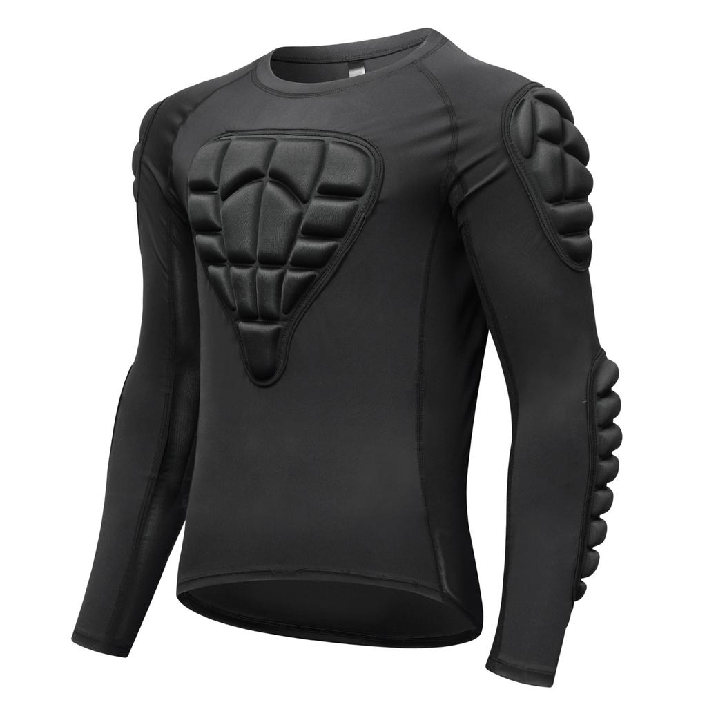 Motorcycle Armor Jacket EVA Foam Protection Chest Breathable Skin friendly for Protection in Riding Rugby Football and