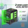 Nivelator Laser Mini de Înaltă Precizie cu 5 Linii, Lumină Puternică și Nivelă cu Apă cu 2 Linii