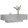 VidaXL Table basse gris béton 100x49,5x31 cm bois d'ingénierie 833891