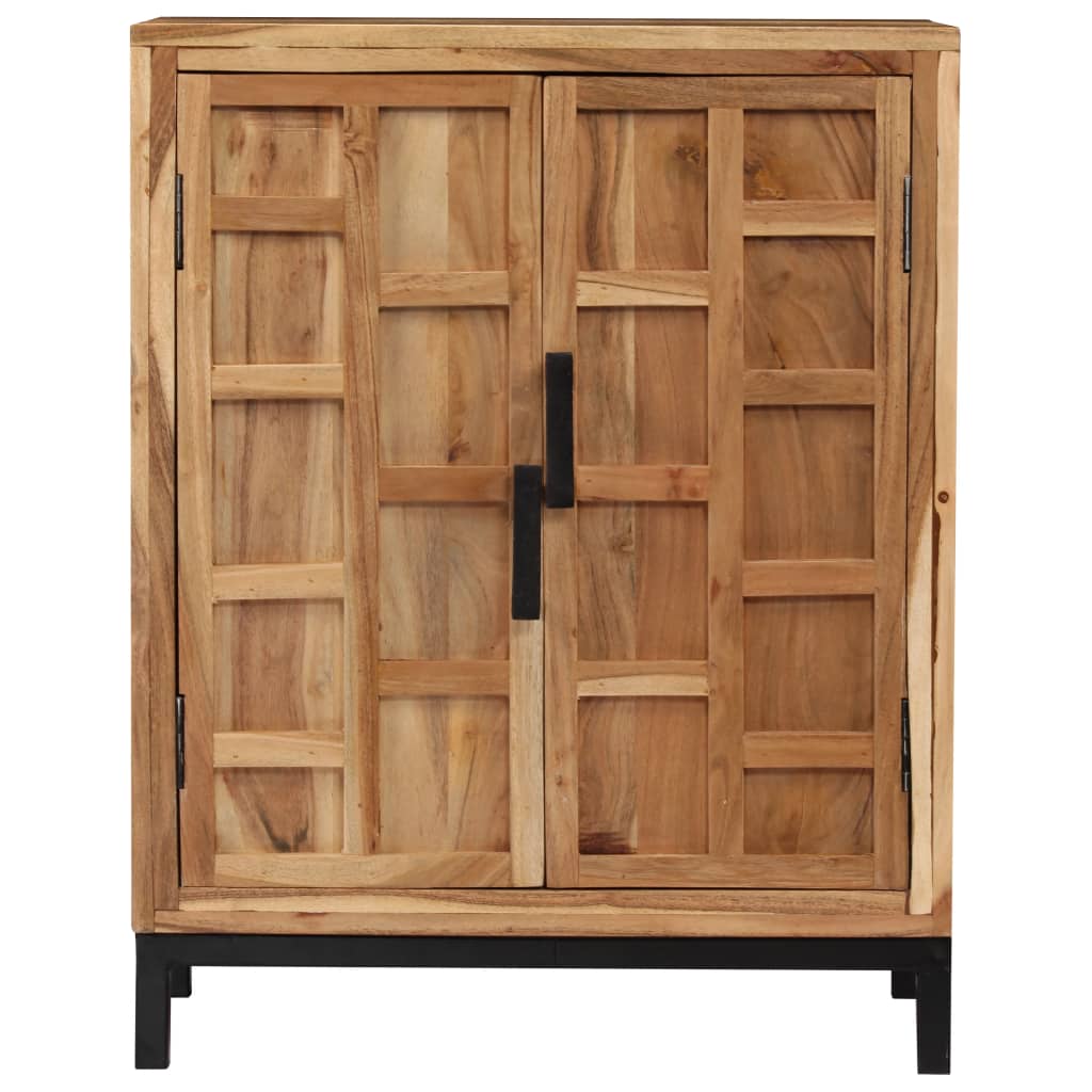 Vidaxl Szafka Z Drewna Akacjowego, 60 X 35 X 76 Cm, Brązowa