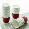 Deli 280ml Anti-Slip Ripple Disposable Paper Cups