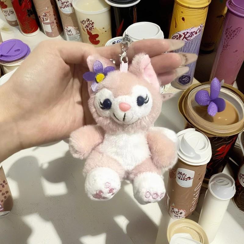 Плюшевый брелок ЛинаБелл Лиса - Шарм в позе сидя и стоя 13cm