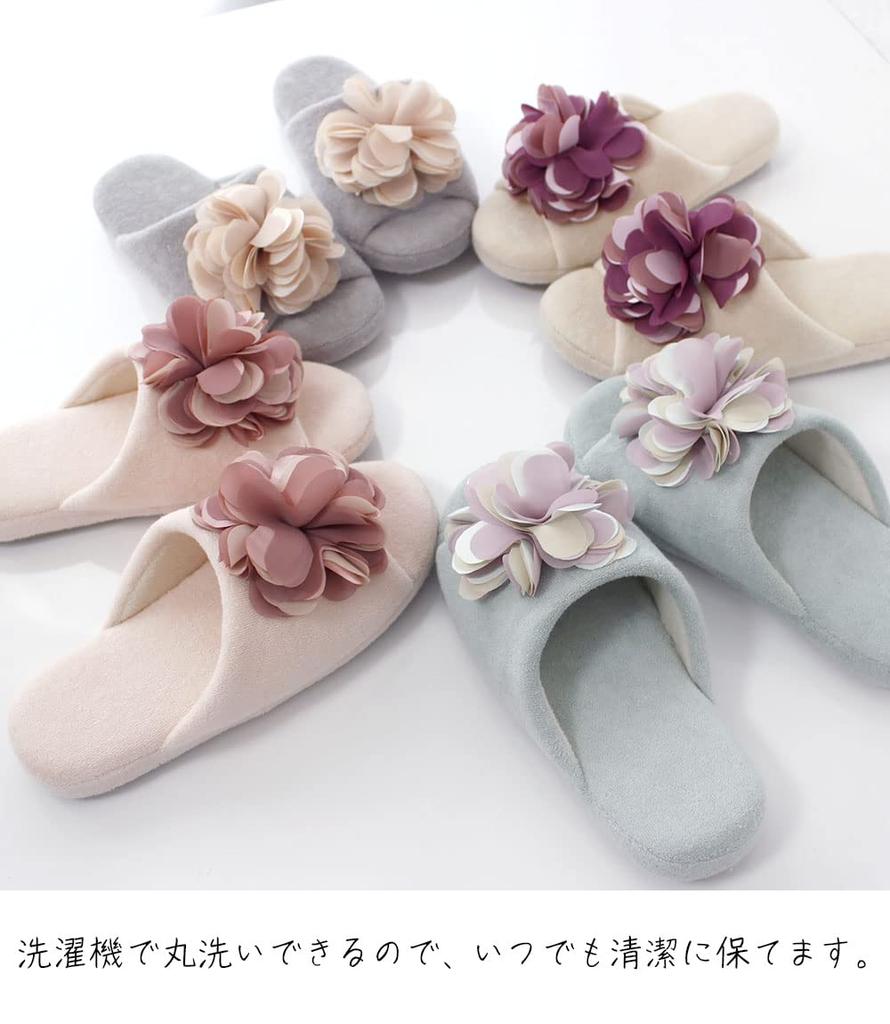 Comfort Room Shoes Size M Slippers, (gray),