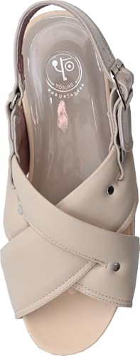 [Yosuke] Thick-soled back belt sandals