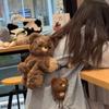 New Cute Shoulder Bag Plush Cartoon Backpack Doll Gift Bear Bag Women Girls