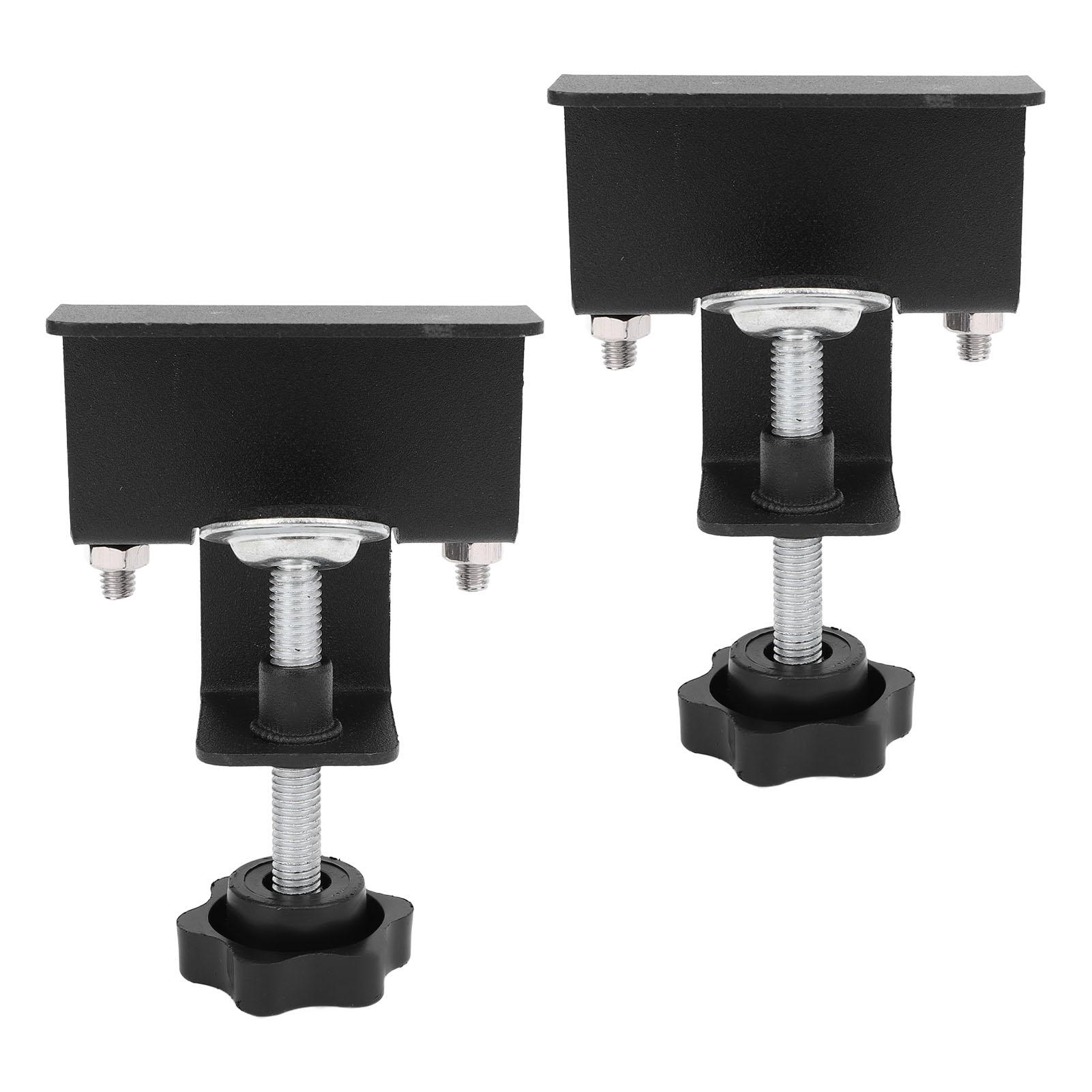 2PCS   Cabinet Clamp Stainless Steel Anti Slip Drawer Front Installation Clamps for Accurate Positioning Woodworking