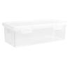 Kitchen Storage Box Cereals Moisture-proof Sealed  Lid Stackable Plastic Storage Bottle Home Refrigerator Airtight Tank