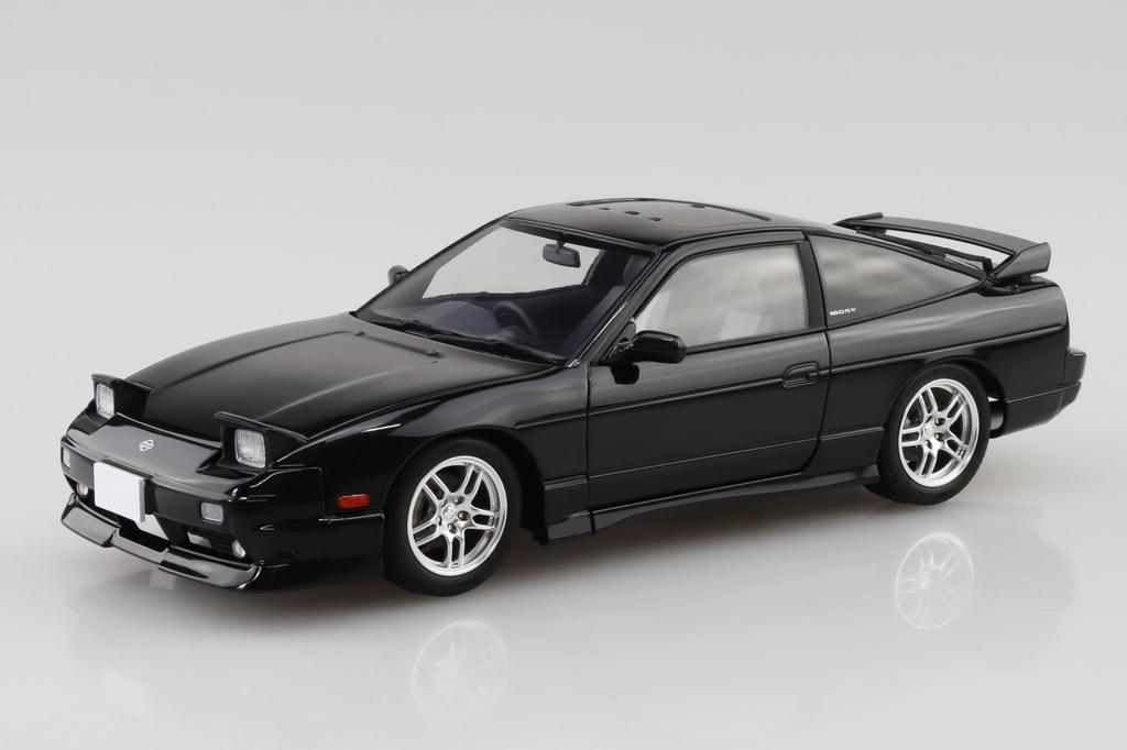 Aoshima Bunka Kyozai The Model Car Series SP14 Nissan RPS13 180SX TYPE X Custom Wheel Plastic Model Kit Co., Ltd. 1/24 '96 (Automobile)