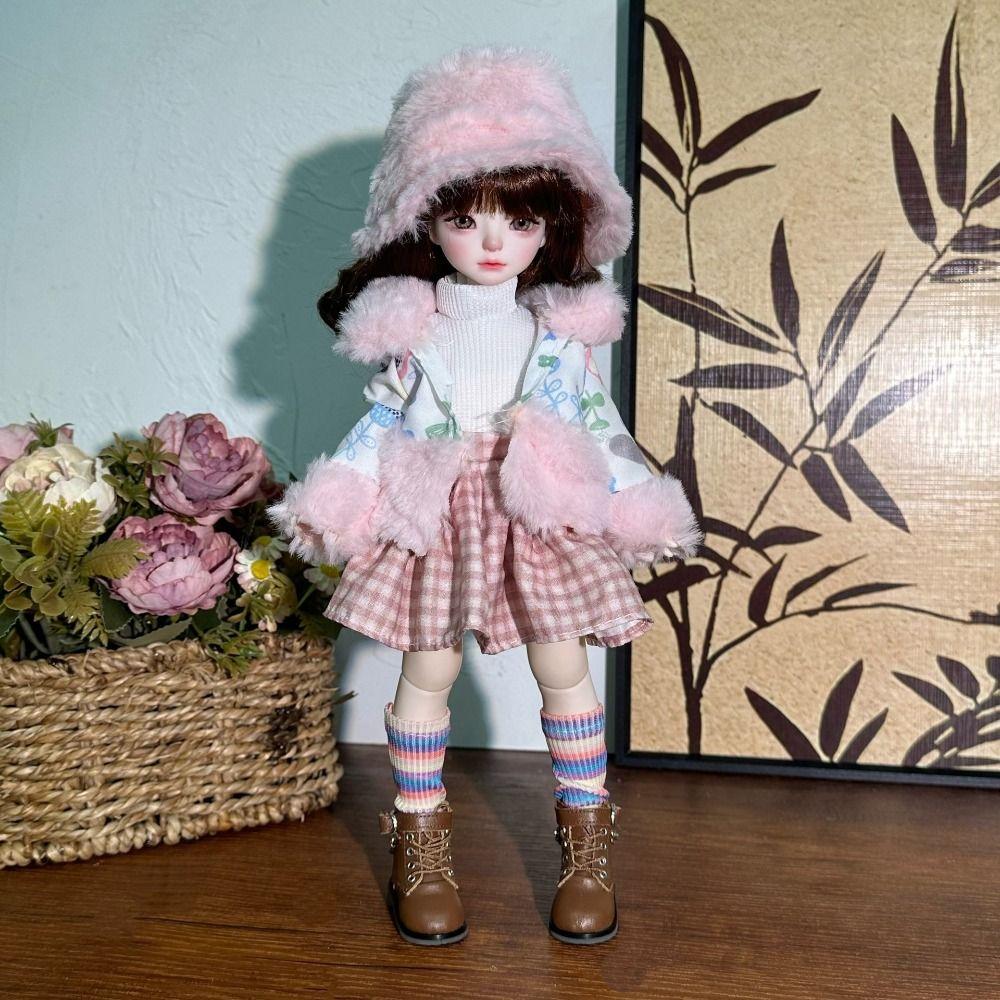 Sweater Coat 30cm Doll Clothes Fashion Doll Accessories Cute 1/6 BJD Doll Outfit Set  Girl Toy Gift