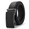 Frosted Automatic Buckle Edge Two-Layer Cowhide Belt, Business And Leisure Men'S Trendy Belt