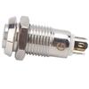8mm Push Button Switch IP65 Waterproof Stainless Steel Push Button Start Switch 3VWhite
