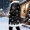 Erkek Günlük Noel Baskılı Ceket