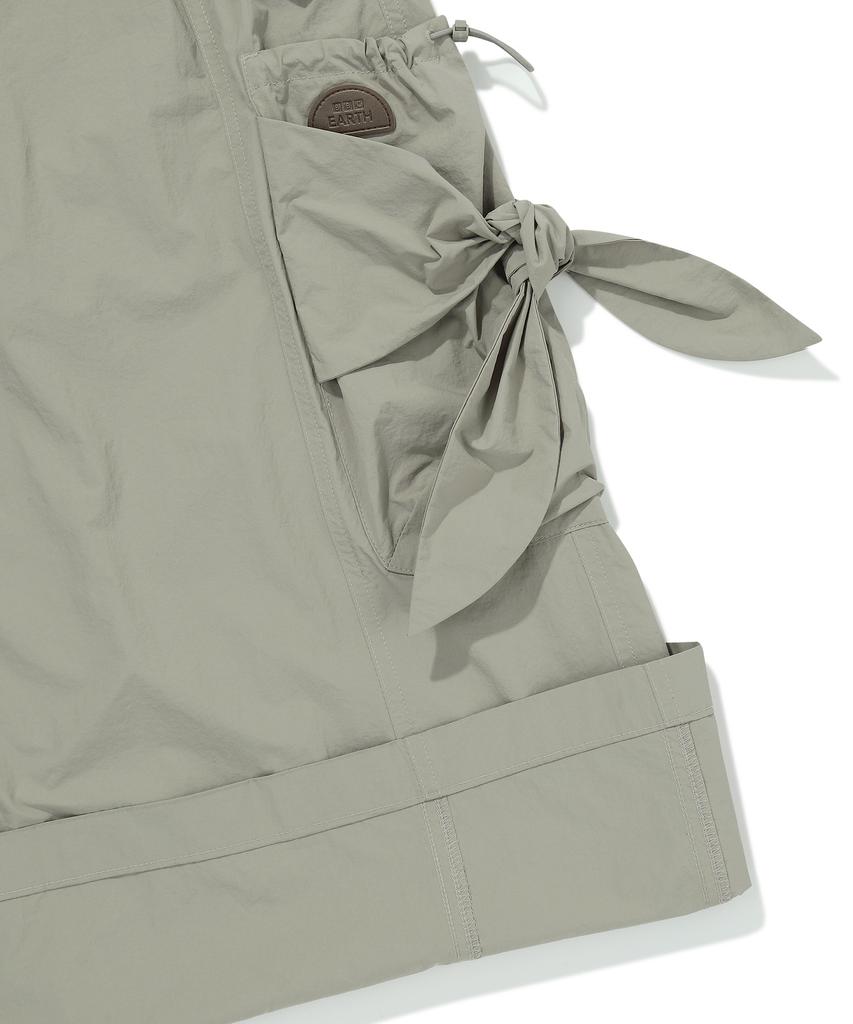 Bbc Earth Rough Ribbon Skirt Light Khaki