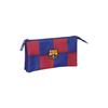 Pencil Case - FC BARCELONA - Multicolor - Synthetic - 22x12x3 Cm - Unisex