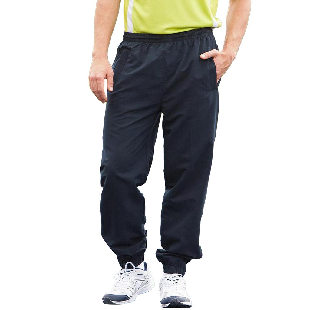 Tombo Teamsport Mens Sports Lined Tracksuit Bottoms / Jog Pants