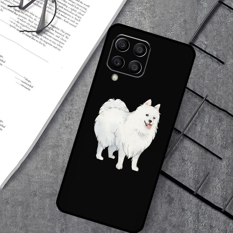 Japanese Spitz Dog Case For Samsung Galaxy M55 M31 M13 M11 M12 M14 M15 M06 M16 M36 M56 M53 M32 M52 M35 M34 M54