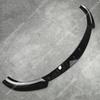 Maxton Style Front Splitter Bumper Lip For V.3 Mercedes-Benz E63 AMG Estate Sedan S213 W213 2017-2021 Gloss Black Car Spoiler