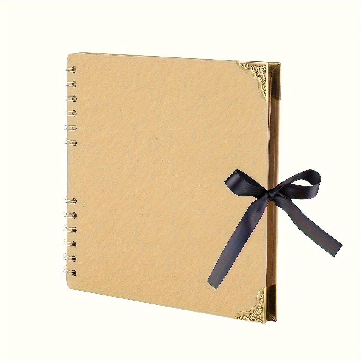 

Khaki 8x8 Inch Retro DIY Photo Album and Frame