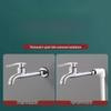 Extended Wall-Mounted Cold Water Faucet