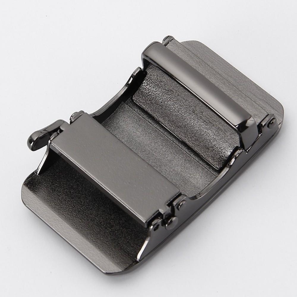Zinc Zinc Alloy Wide Waistband Buckle Black Belt Automatic Buckles Classic Men Zinc Zinc Alloy Belt Buckle Party