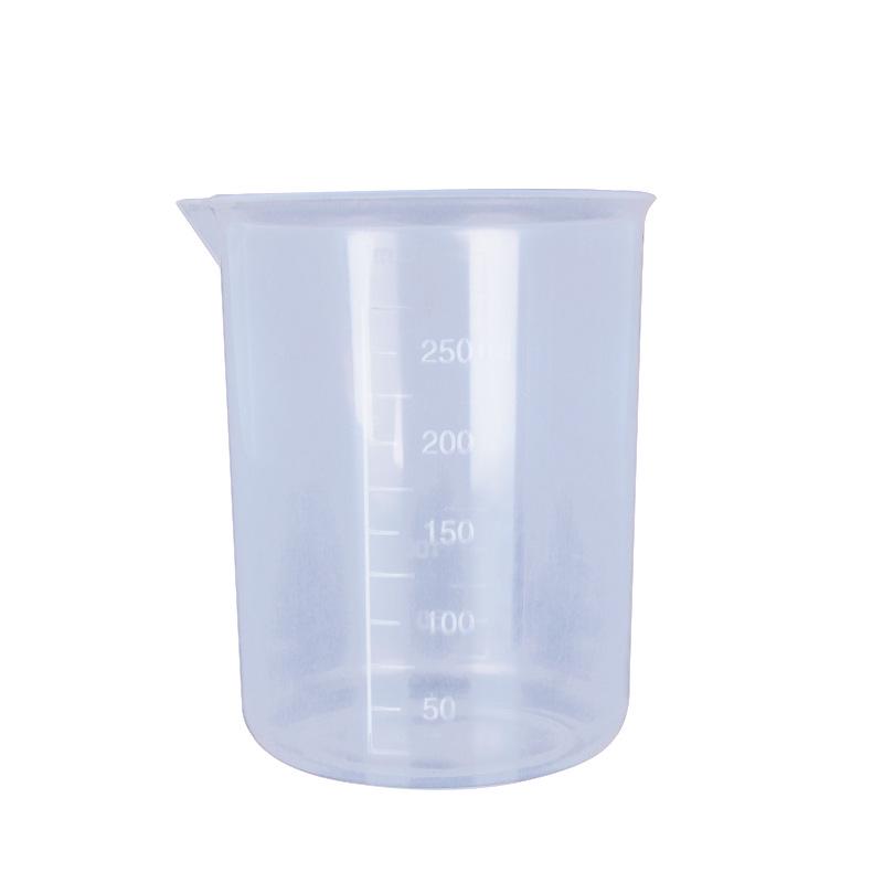 Plastic Measuring Cups - 100ml, 200ml, 250ml, 500ml, 1000ml Graduated Beakers