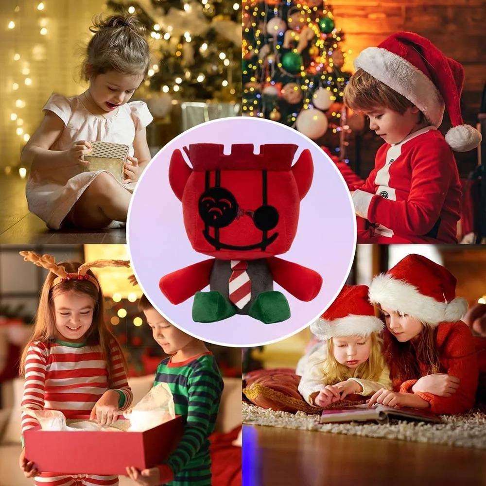 Verlassene Jx1dx1 Roter König Plüschtier Niedliche Anime-Peripherie Spielzeug Weiches Kuscheltier Plüschtier Geburtstag Weihnachtsgeschenk für Kinder