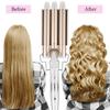 Professionelle Haarwerkzeuge Lockenstab Keramik Triple Barrel Haarstyler Haar Waver Styling-Tools Haar Curlers Elektrischer Lockenstab