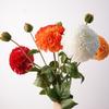 Pink Artificial Dahlia Flowers 2 Heads Artificial Faux Plants  Home Decoration