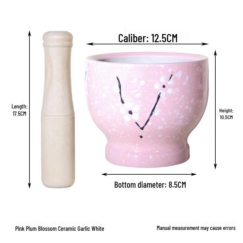 Large Ceramic Mortar and Pestle Set
