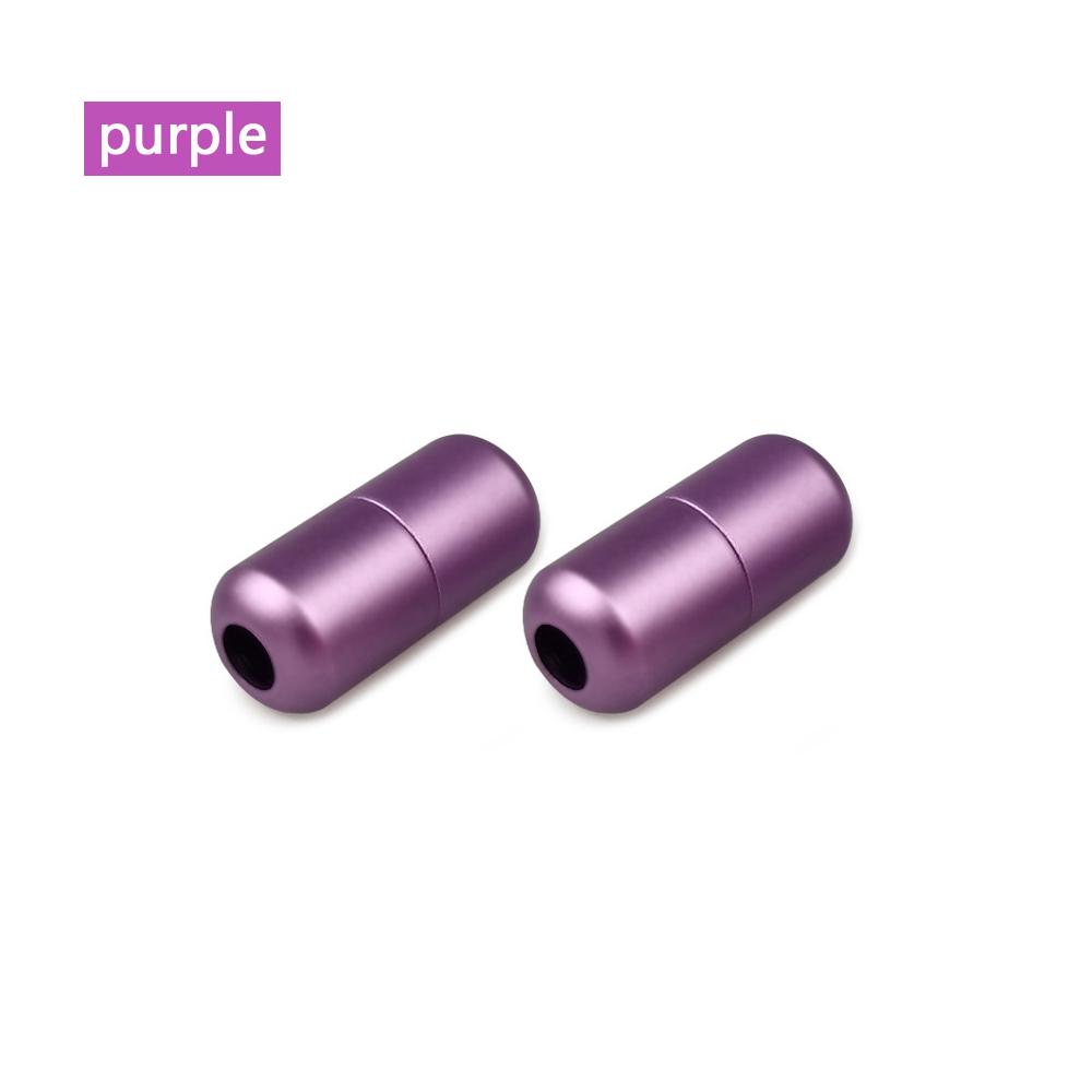 1 Pair Colorful Metal Aluminum Sports Shoelace Buckle Lock No Tie Shoelaces Fast Lacing Shoes Buckle