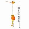 Handmade Bellflower Lantern Glowing Twisted Stick Muguet Flower Lamp Luminous Easy-to-Make Handheld Light Mid-Autumn Festival