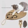 Cat Scratcher Sisal Mat Board Cat Scraper For Sharpen Nails Cats Tree Mice Shape Cat Scratching Sofa Mat Furniture Protector