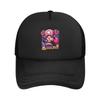 onepieces Trafalgar Law Logo Mesh Baseball Caps Unisex Women Outdoor Trucker Hat Surgeon of Death Adjustable Summer Sun Caps