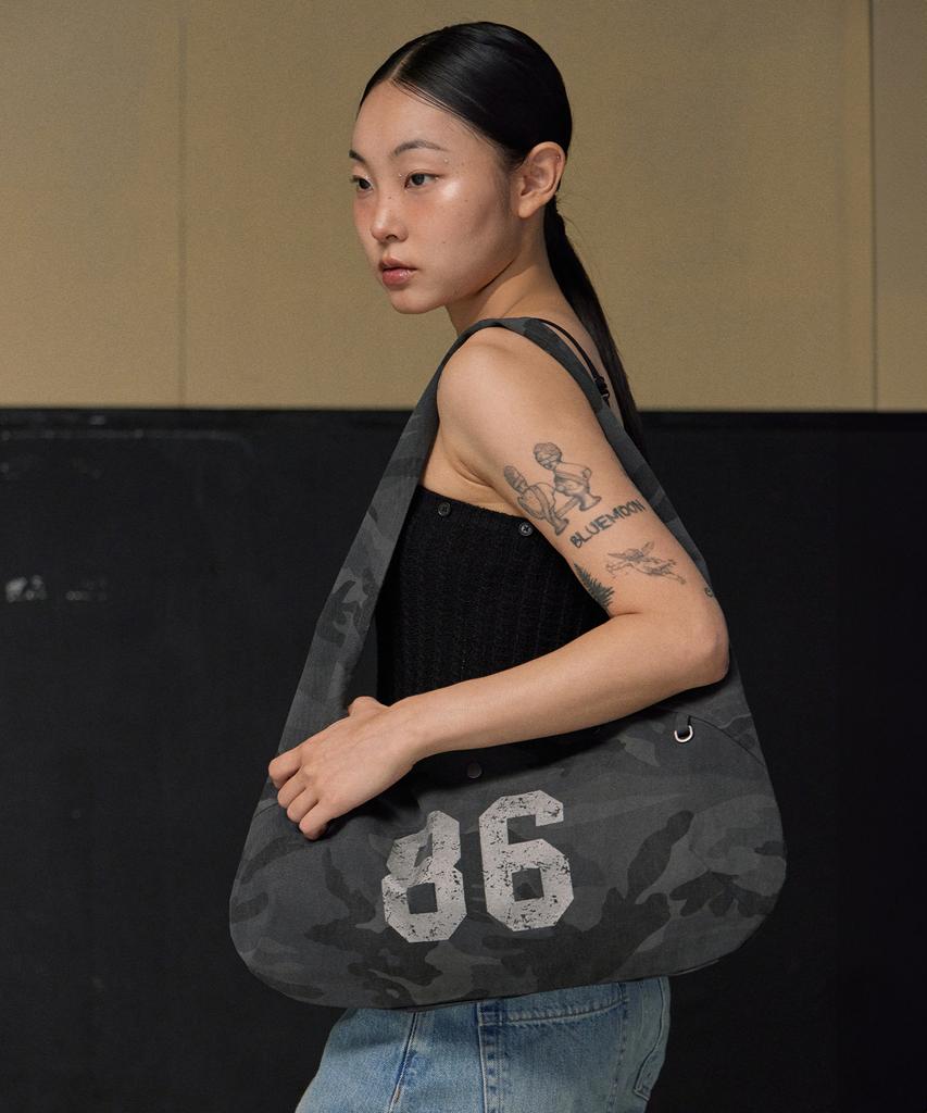 Haveawhale Camouflage Baguette Eco Bag(Dg)