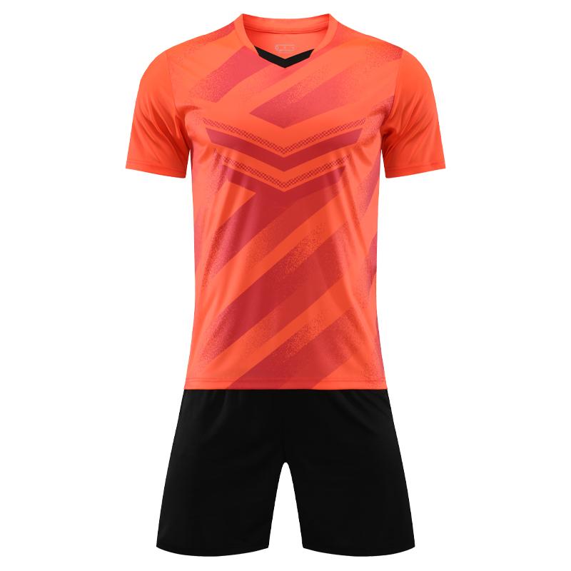 Soccer Training Suit Adult Outdoor Uniform Blank Custom Fashion Football Set Comfortable 3D Print Shirts Shorts Quick Dry Sets