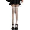 Over-the-knee socks for women, summer thin twill black stockings JK Sexy hot girl style thigh-high socks