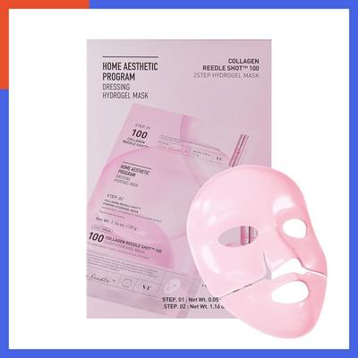 Collagen Reedle Shot 100 2-Stufen-Hydrogel-Maske(34,5 g x 4 Stück)