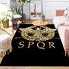 Ancient Roman Empire SPQR Rug Floor Mat for Living Room or Bedroom Soft and Comfortable Carpet a Gift for Birthday and Holiday.MFF0918248