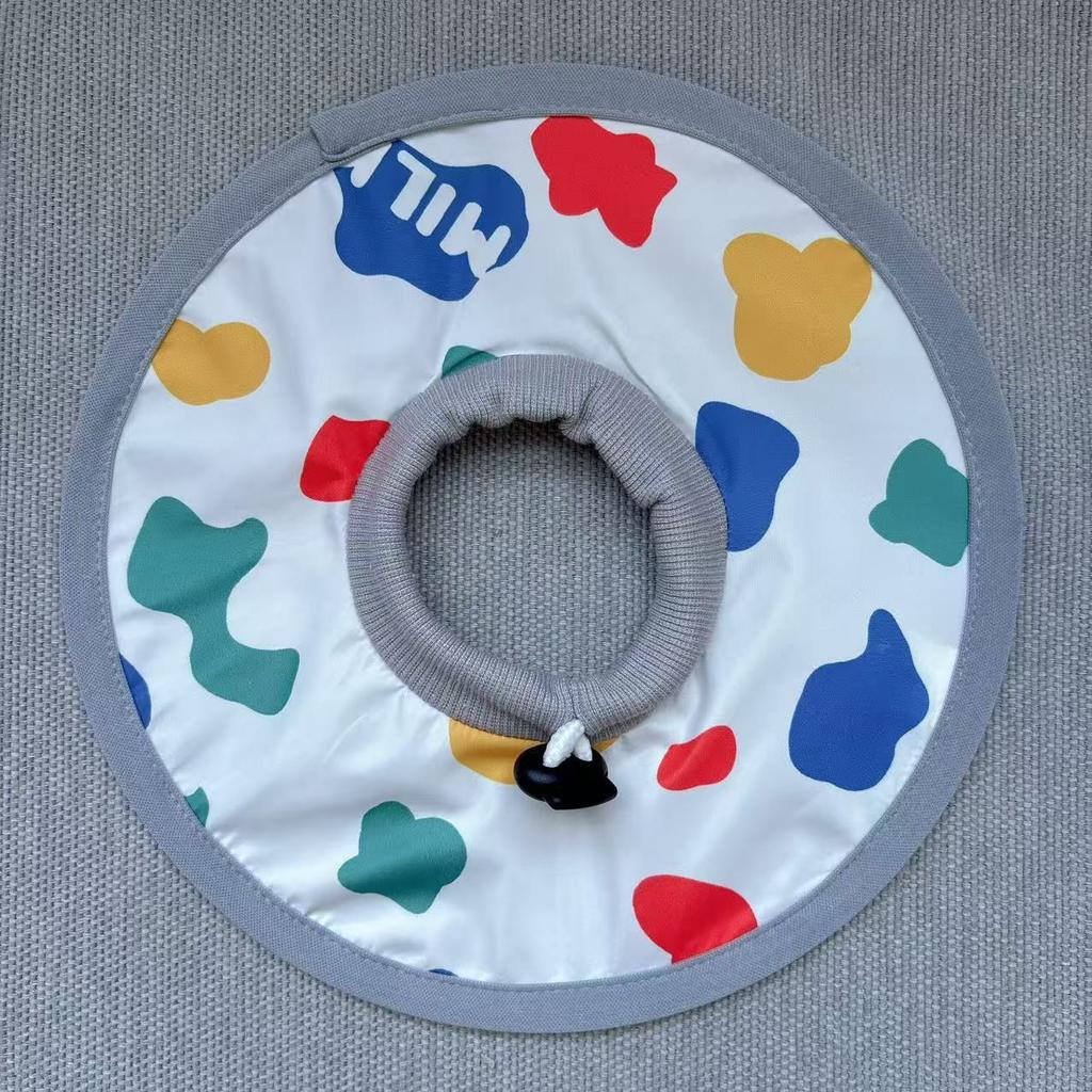 Pet Elizabethan Collar Waterproof Adjustable Post-Surgery Recovery Collar for Cat Dog Protective Prevent Licking Pet Collar