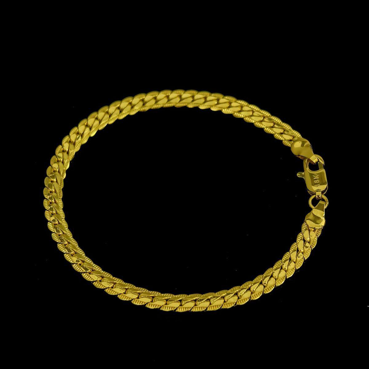 

Европейский и американский ретро браслет 5 мм боком: Посеребренный стиль хип-хоп, унисекс, простой ювелирный тренд