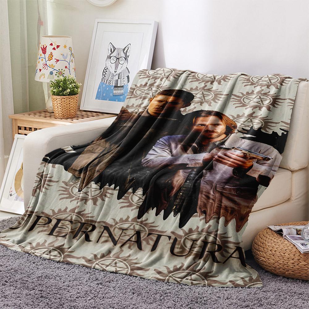 1 Stück Flanelldecke mit übernatürlichem Aufdruck, Hohe Qualität für alle Jahreszeiten, Heimdekoration, Wärme und Komfort, Perfekt für Weihnachtsgeschenke