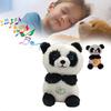 Doll Panda Breathing Luminous Plush Toy Rhythmic Lullaby Music Anxiety Relief