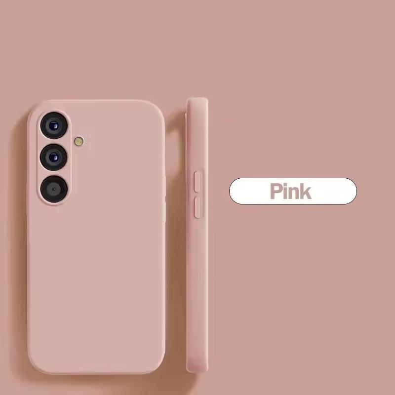 Kamerabeskyttelse Mykt Telefondeksel for Samsung Galaxy A05 A15 A25 A35 A55 5G Flytende Silikon Par-deksel A 15 4G A55 A25 Global