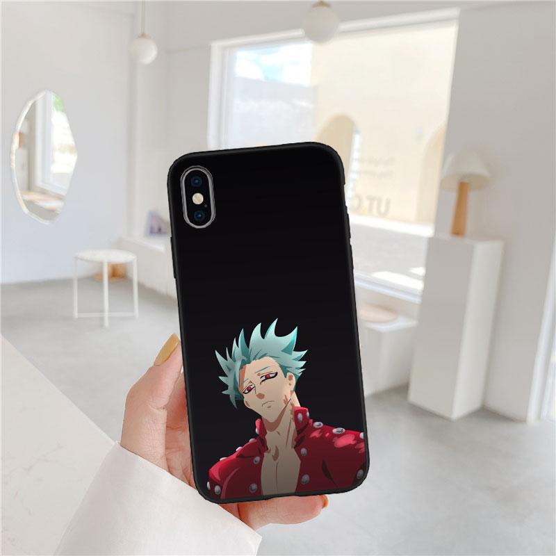 LO85 S-Seven D-Deadly Sin Soft Shell Phone Case for Redmi Note 8 9 Pro Max 9S 9T 9C NFC 8T 8A 10A A4