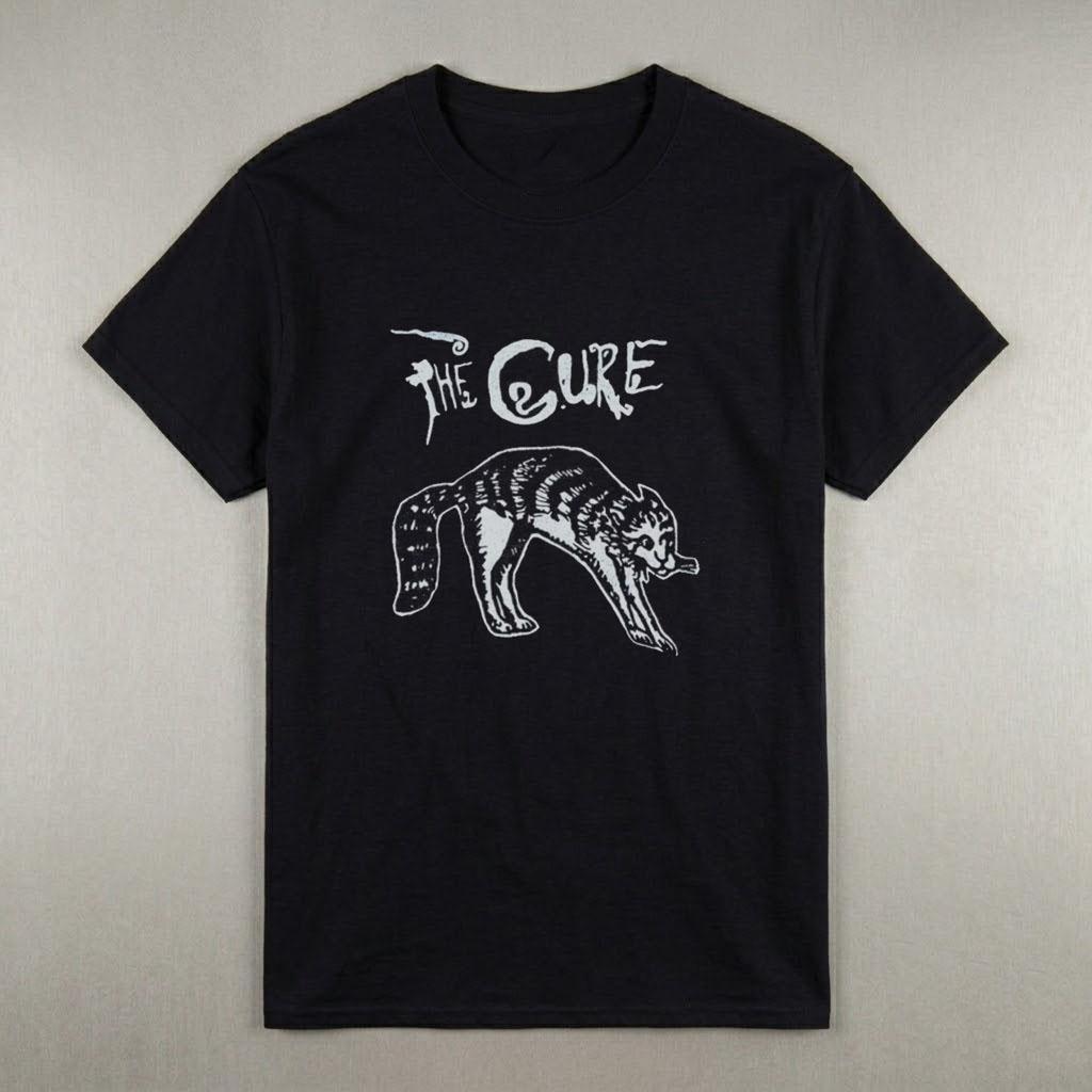 The Cure Vintage, Goth Rock Band Tee, Soft Cotton Unisex