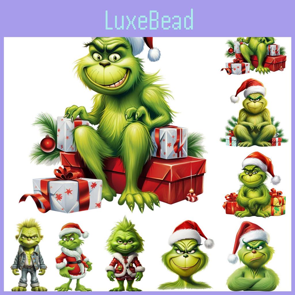 Creative Acrylic Grinch Christmas Tree Decoration Cartoon Ornament For Home And Car