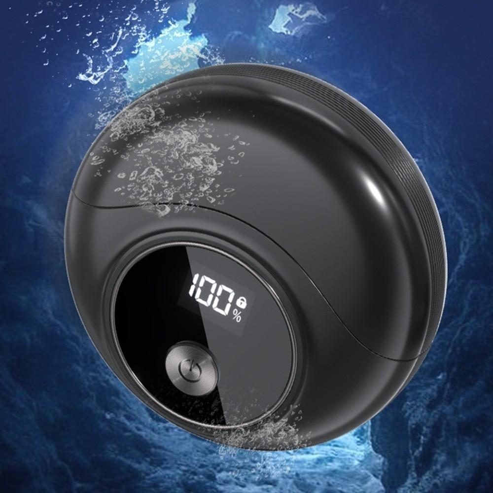 Magnetic Cover Rotating Razor Mini UFO Beard Razor Portable Electric Shaver  For Men's Gift