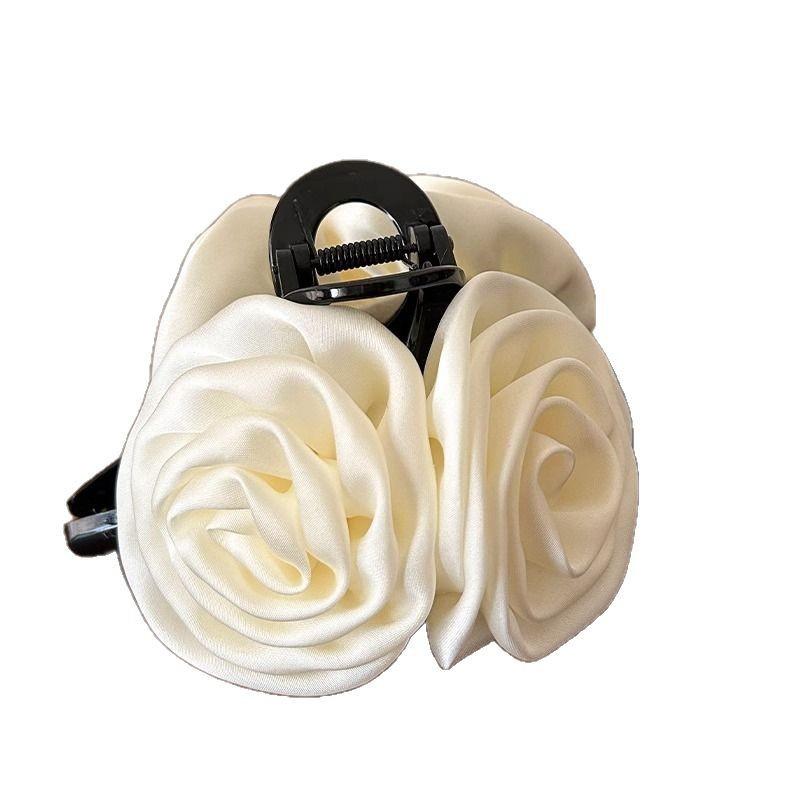 Flower HairpinRose Hairpin Back of The Head Shark Hairpin Hair Clip Headwear Hair Accessory